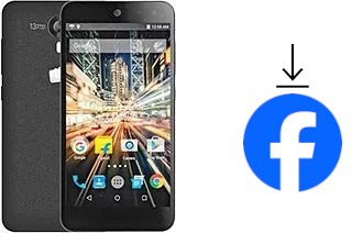 Como instalar o Facebook em um Micromax Canvas Amaze 2 E457