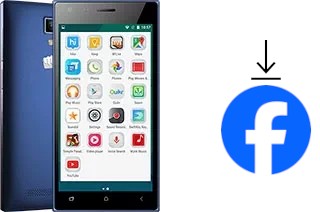 Como instalar o Facebook em um Micromax Canvas Xpress 4G Q413