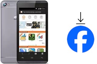 Como instalar o Facebook em um Micromax Canvas Fire 4 A107