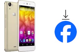 Como instalar o Facebook em um Micromax Canvas Selfie Lens Q345