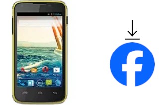 Como instalar o Facebook em um Micromax A092 Unite