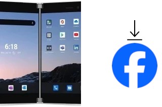 Como instalar o Facebook em um Microsoft Surface Duo