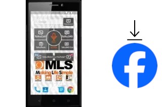 Como instalar o Facebook em um MLS IQ1502A