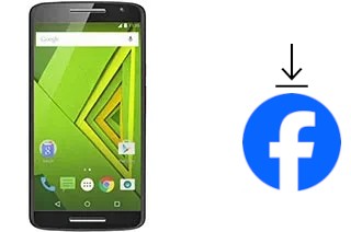 Como instalar o Facebook em um Motorola Moto X Play Dual SIM