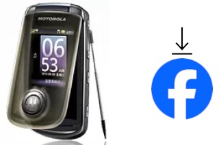 Como instalar o Facebook em um Motorola A1680