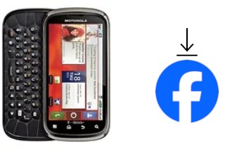 Como instalar o Facebook em um Motorola Cliq 2