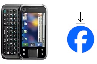 Como instalar o Facebook em um Motorola FLIPSIDE MB508