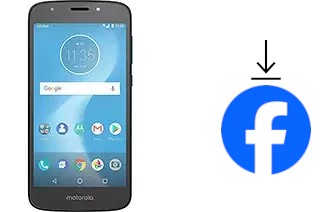 Como instalar o Facebook em um Motorola Moto E5 Cruise