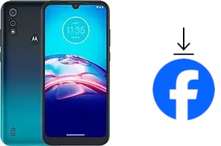 Como instalar o Facebook em um Motorola Moto E6s (2020)