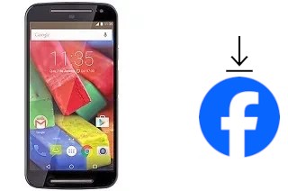 Como instalar o Facebook em um Motorola Moto G 4G Dual SIM (2nd gen)