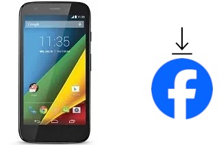 Como instalar o Facebook em um Motorola Moto G Dual SIM