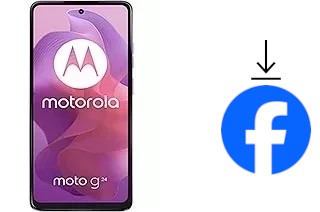 Como instalar o Facebook em um Motorola Moto G24