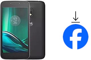 Como instalar o Facebook em um Motorola Moto G4 Play