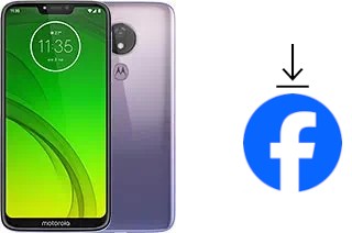 Como instalar o Facebook em um Motorola Moto G7 Power