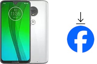 Como instalar o Facebook em um Motorola Moto G7