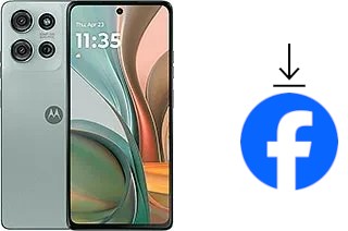 Como instalar o Facebook em um Motorola Moto G75