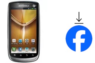 Como instalar o Facebook em um Motorola MOTO MT870