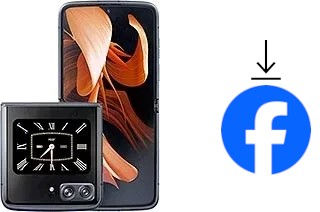 Como instalar o Facebook em um Motorola Moto Razr 2022