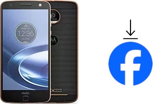 Como instalar o Facebook em um Motorola Moto Z Force