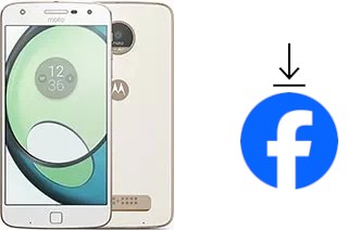 Como instalar o Facebook em um Motorola Moto Z Play