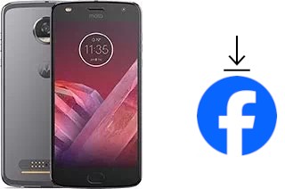 Como instalar o Facebook em um Motorola Moto Z2 Play