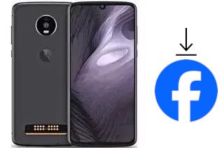 Como instalar o Facebook em um Motorola Moto Z4 Play