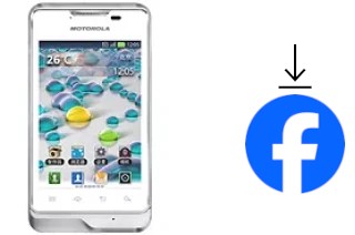 Como instalar o Facebook em um Motorola Motoluxe XT389