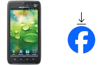 Como instalar o Facebook em um Motorola MT917