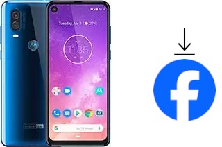 Como instalar o Facebook em um Motorola One Vision