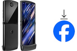 Como instalar o Facebook em um Motorola Razr 2019