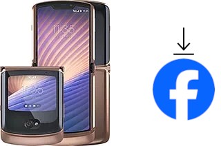 Como instalar o Facebook em um Motorola Razr 5G