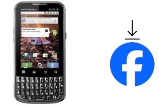 Como instalar o Facebook em um Motorola XPRT MB612