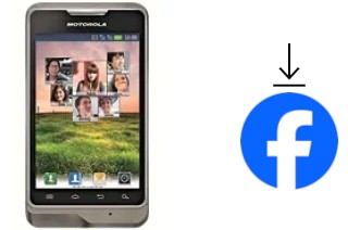 Como instalar o Facebook em um Motorola XT390