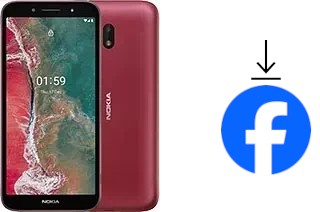 Como instalar o Facebook em um Nokia C1 Plus