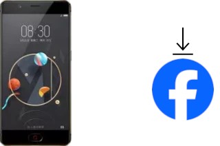 Como instalar o Facebook em um nubia M2