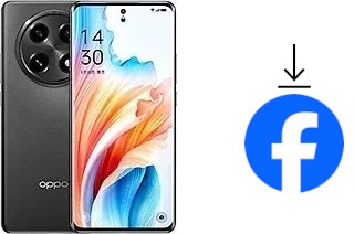 Como instalar o Facebook em um Oppo A2 Pro