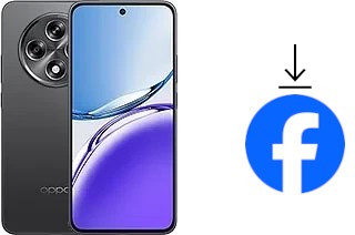 Como instalar o Facebook em um Oppo A3 (2024)