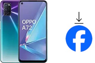 Como instalar o Facebook em um Oppo A72