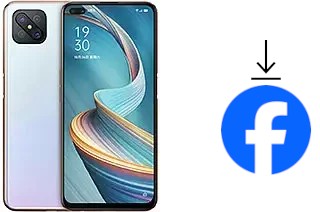 Como instalar o Facebook em um Oppo Reno4 Z 5G