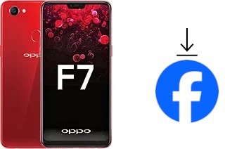 Como instalar o Facebook em um Oppo F7