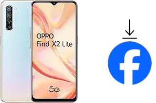 Como instalar o Facebook em um Oppo Find X2 Lite