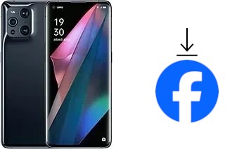 Como instalar o Facebook em um Oppo Find X3