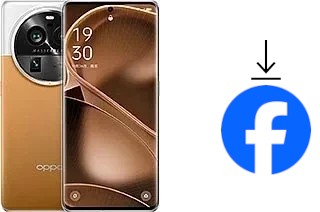 Como instalar o Facebook em um Oppo Find X6 Pro