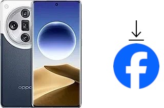 Como instalar o Facebook em um Oppo Find X7 Ultra