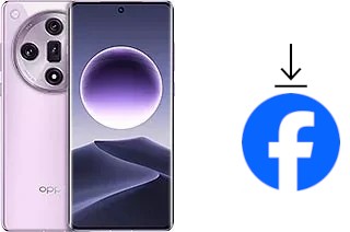 Como instalar o Facebook em um Oppo Find X7