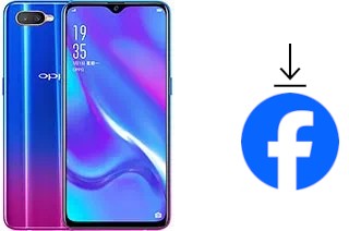 Como instalar o Facebook em um Oppo K1