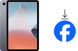 Como instalar o Facebook em um Oppo Pad Air