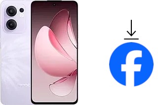 Como instalar o Facebook em um Oppo Reno13 F 4G