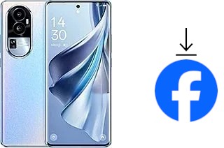 Como instalar o Facebook em um Oppo Reno10 Pro