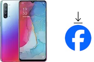 Como instalar o Facebook em um Oppo Reno3 5G